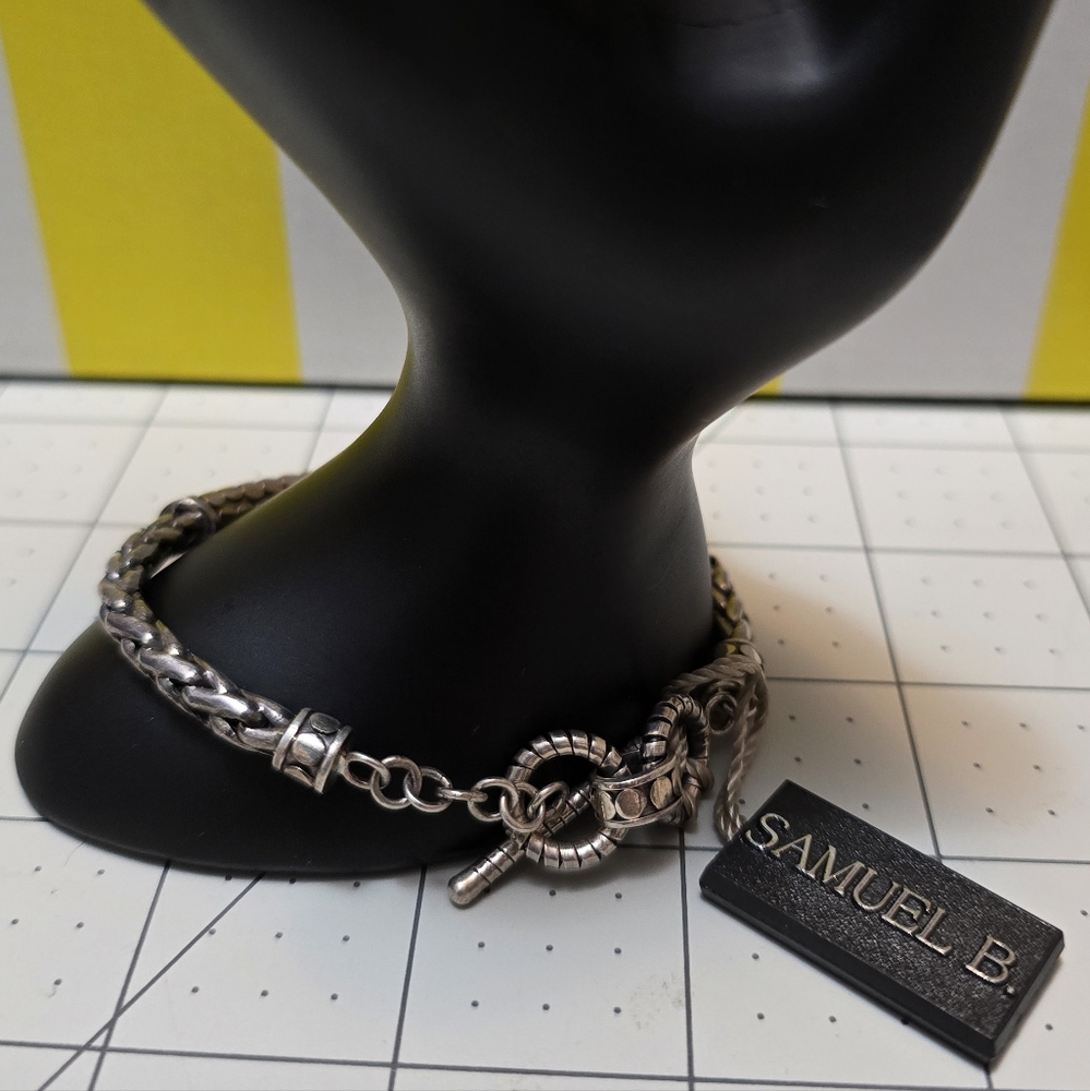 Gorgeous Samuel B. Sterling Silver Bracelet
